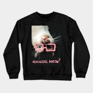 Excuzez Meow? Crewneck Sweatshirt